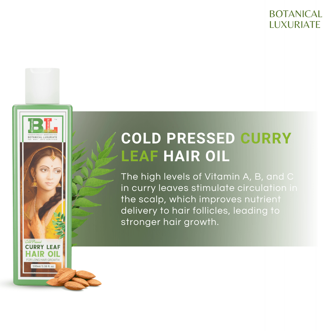 Cold Pressed Hair Growth Oil - Curry Leaf Oil