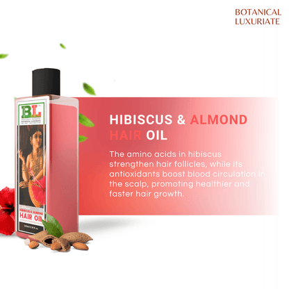 Cold Pressed Hibiscus & Almond Hair Thickness Oil