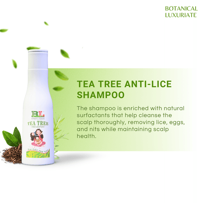 Tea Tree Shampoo For Lice and Nits