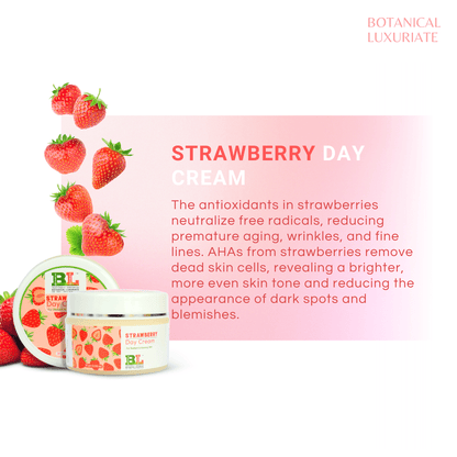 Strawberry Day Cream (Ultra light) - Natural Skin Protection 30 gm